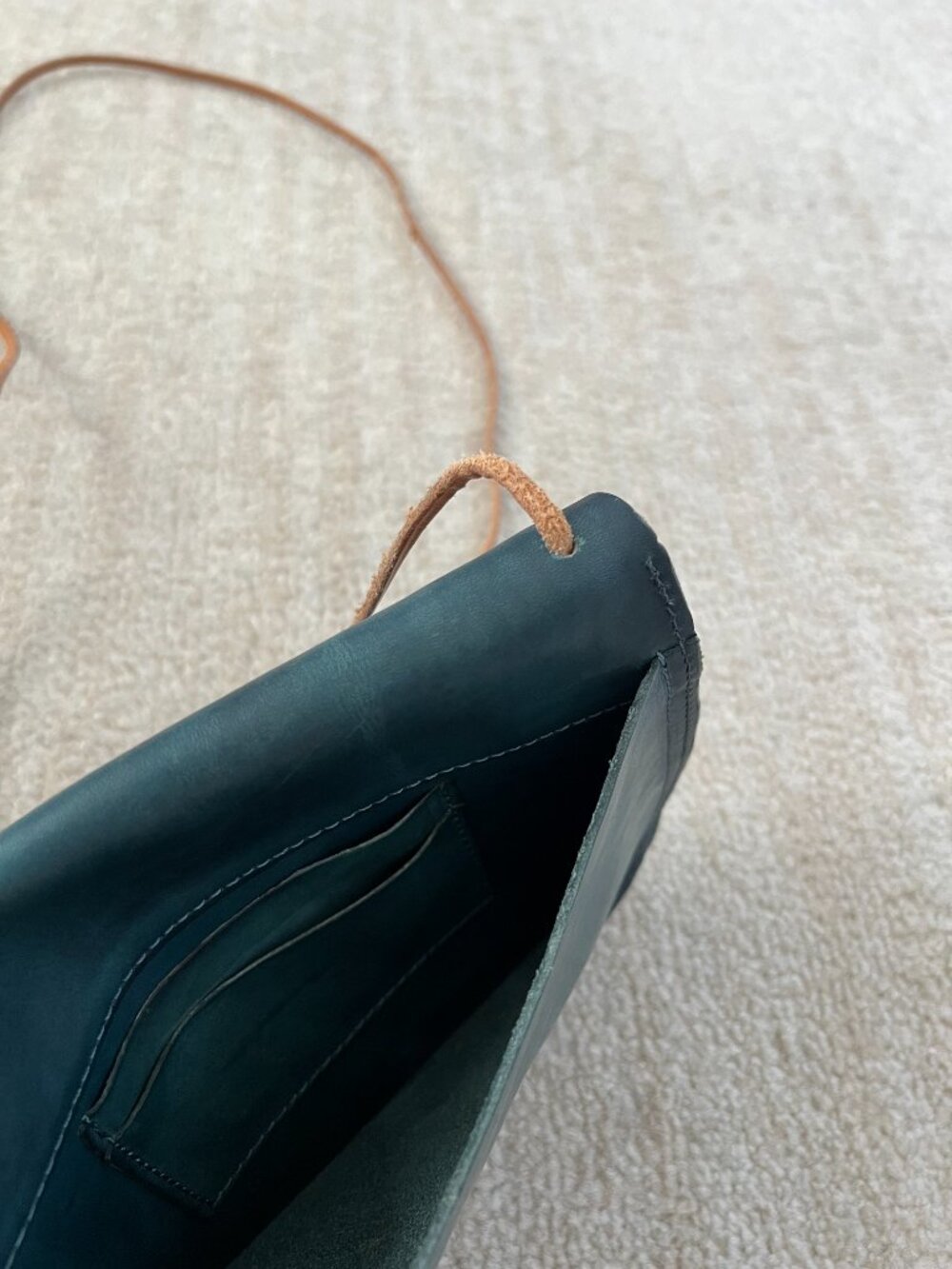 Old Trend Modern Vintage Leather Ada Mini Crossbody Purse Bag - Picture 5 of 12